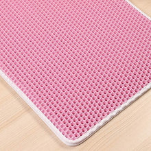 Load image into Gallery viewer, Pet Cat Litter Mat EVA Double-Layer Cat Litter Trapper Mats with Waterproof Bottom Non-slip Pet Litter Cat Mat Layer kattenmand